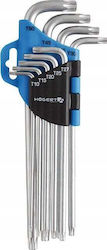 Högert Technik Σετ 9 Κλειδιά Torx