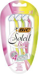 BIC Soleil Bella Colours 4 Λεπίδων 3τμχ
