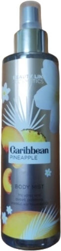 Schönheitslinie Körperspray Karibik Ananas 200ml