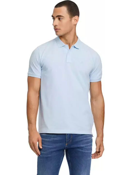 Lindbergh Polo Bluză cu mânecă scurtă Lt_blue