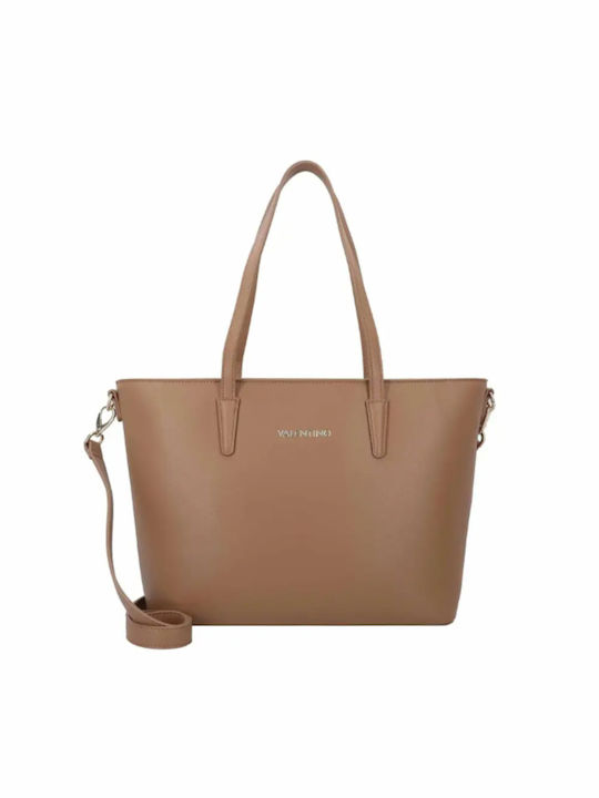 Valentino Bags Zero Leder Damen Tasche Schulter Braun