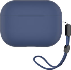 Blueo Θήκη Σιλικόνης σε Μπλε χρώμα για Apple AirPods Pro 2 Blueo Θήκη Σιλικόνης σε Μπλε χρώμα για Apple AirPods Pro 2
