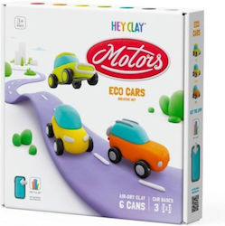 Hey Clay Claymates Eco Cars Детски Полимерна Глина