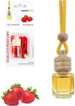 Autoline Car Air Freshener Pendand Liquid Strawberry 4ml