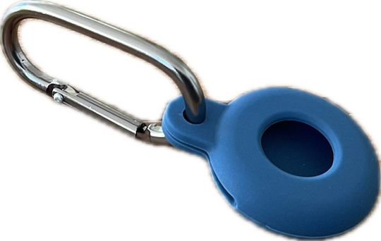 Sonique Soft Touch Silicone Case for AirTag Blue