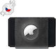 Fixed Tiny Wallet Airtag In Genuine Cowhide Black