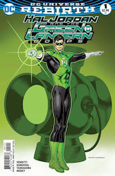 Issue Comic Hal Jordan Green Lantern Corps #01 Variant Cover Rebirth