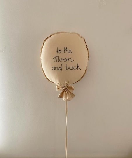 Bubbles Lover Kids Wall Decor Balloon made of Fabric 35x50cm