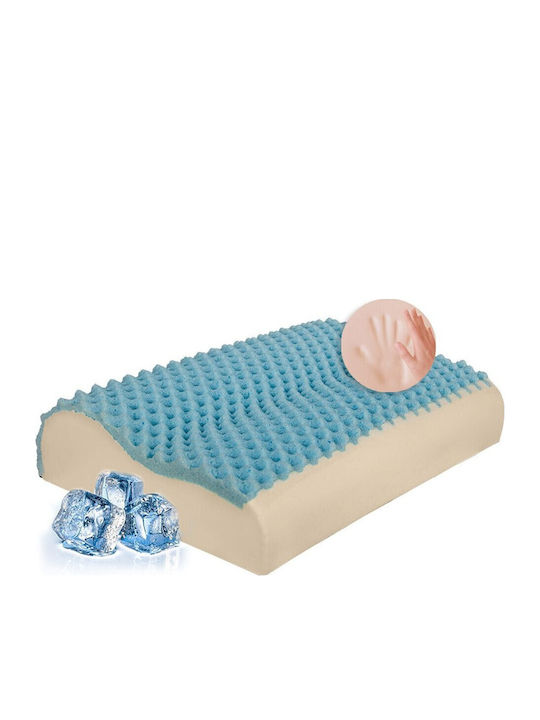 Amve Fresh Μαξιλάρι Ύπνου Memory Foam Ανατομικό 41x55x12.5cm