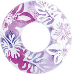 Intex Clear Color Kids' Swim Ring with Diameter 91cm. from 9 Years Old Purple