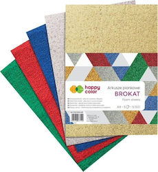 Happy Color Karton Glitzer A4 5 Blätter (Verschiedene Farben)