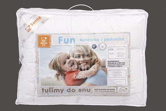 Set Baby Bettlaken Für Krippe Baumwolle Orange 90x120cm