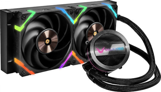 Valkyrie Dragonfang 240 ARGB Υδρόψυξη AIO CPU με 2 Ανεμιστήρες 120mm