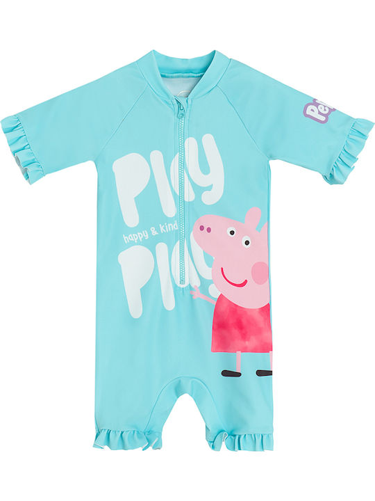 Cool Club Peppa Pig Kinder Badeanzug Einteilig Green