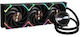 Valkyrie Dragonfang 360 ARGB Water Cooling System AIO CPU with 3 Fans 120mm