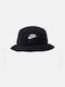 Nike Pălărie pentru bărbați Textil Stil Bucket Negru