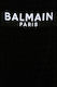 Balmain Beach Towel Cotton Black