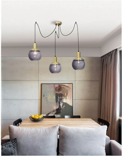 Nova Luce Aubrey Deckenleuchte Bronze Glocke
