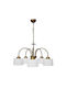 Heronia Pendant Light Gold LED with Socket E27 55x70cm