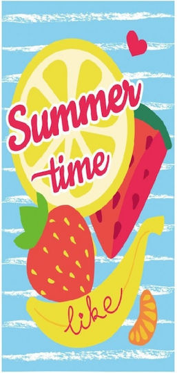 Πετσέτα Θαλάσσης Μικροΐνες Summer Time Like 150x70cm Rec54wz6