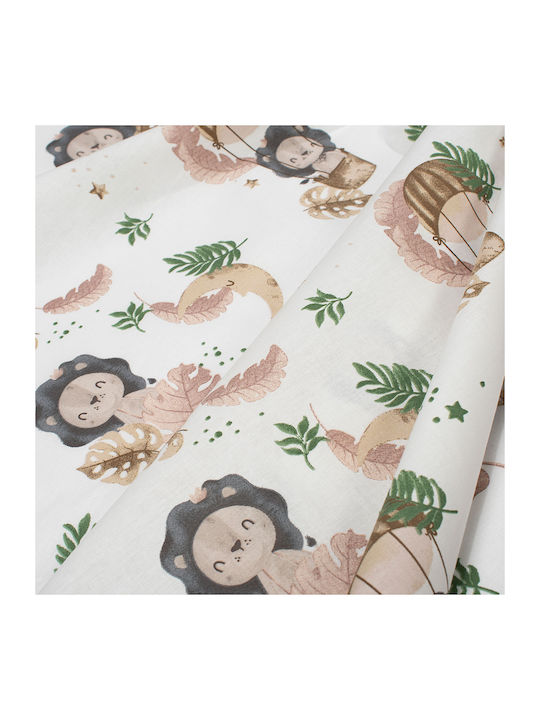 Dimcol Lion Cotton Changing Pad Beige Beige 80x...