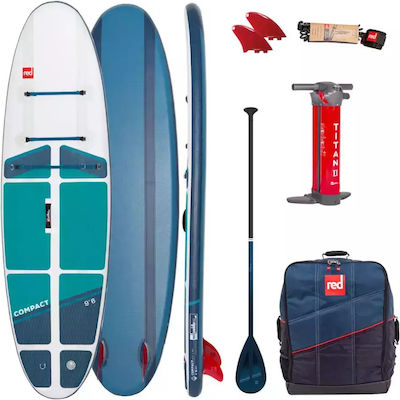 Red Paddle Co 9.6 Compact Συμπαγής Σανίδα SUP με Μήκος 2.9m