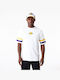 New Era Herren Sport T-Shirt Kurzarm White