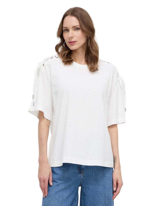 Pinko Damen Bluse Weiß