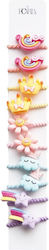 ecarla Set Kids Hair Ties 10 Pieces