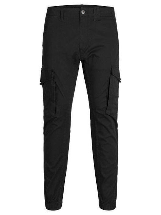 Jack & Jones Pantaloni pentru bărbați Elastice Negru