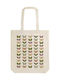 Skona Ting Cotton Shopping Bag On Frame Szoperka Stbag 08 Butterflies