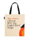 I Know Why Caged Bird Sings Tote Bag