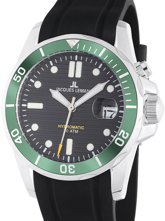 Jacques Lemans Hybromatic Ανδρικό Ρολόι 41mm Μπ...