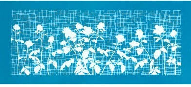 Pastry Stencils Λουλούδια Μεσάνυχτα Μεγάλο Δικτυωτό made of Metal