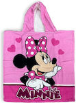 Πόντσο Θαλάσσης Quick Dry Disney Home Minnie 202 50x100 Pink 100% Microfiber