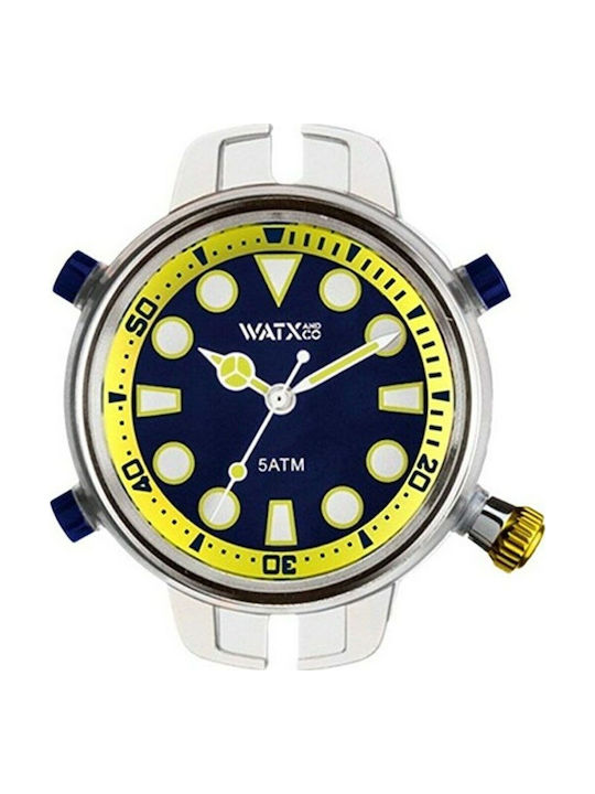 WATX & CO Ανδρικό Ρολόι 43mm Μπαταρίας