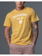 Redskins Men's Short Sleeve Blouse Yellow