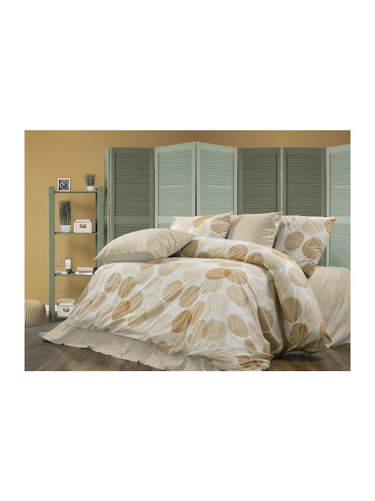 Dimcol Bettbezug Einzelbett 160x240 Beige