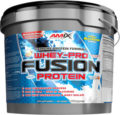 Amix Whey Pro Fusion Πρωτεΐνη Ορού Γάλακτος με Γεύση Choco Coco 4kg