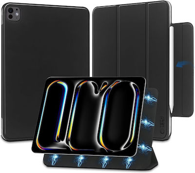 Tech-Protect Smartcase Flip Cover Negru iPad Pro 11 5 / 2024