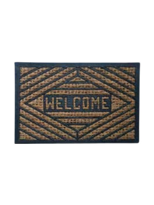 TnS Entrance Mat made of Coir with Anti-slip Backing 40x60cm