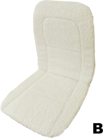 Autoline Car Seat Back 1pcs Velvet 21391 A