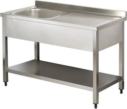 Ventus Chiuvetă comercială deschisă 127095L 120x70x95cm