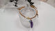 Taufe Anhänger Armband Lila 50 Stück