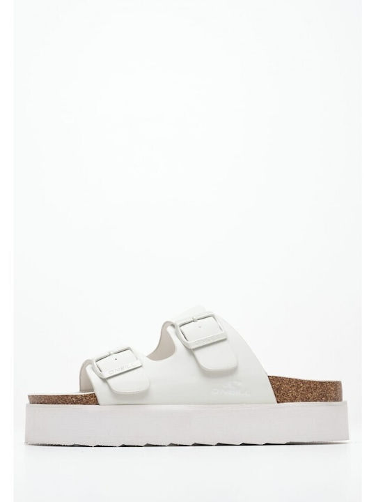 O'neill Women's Platform Slides White