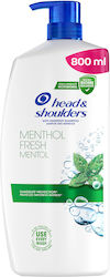 Head & Shoulders Menthol Fresh 800ml Head & Shoulders Menthol Fresh 800ml