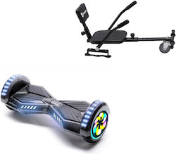 Smart Balance Wheel Transformers Carbon Pro Hoverboard with 15km/h Max Speed and 10km Autonomy Multicolor with Seat