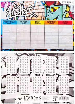 Lesson Plan Multiplication Table A5 Graffiti Starpak 451893