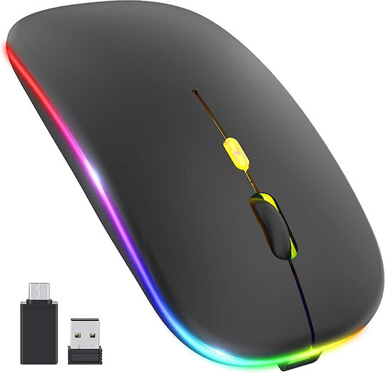 Techsuit Wireless Bluetooth Mouse Black