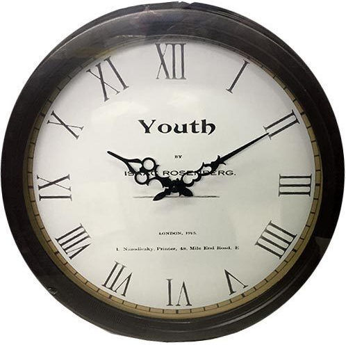 Schafer Wall Clock Brown Ø44cm